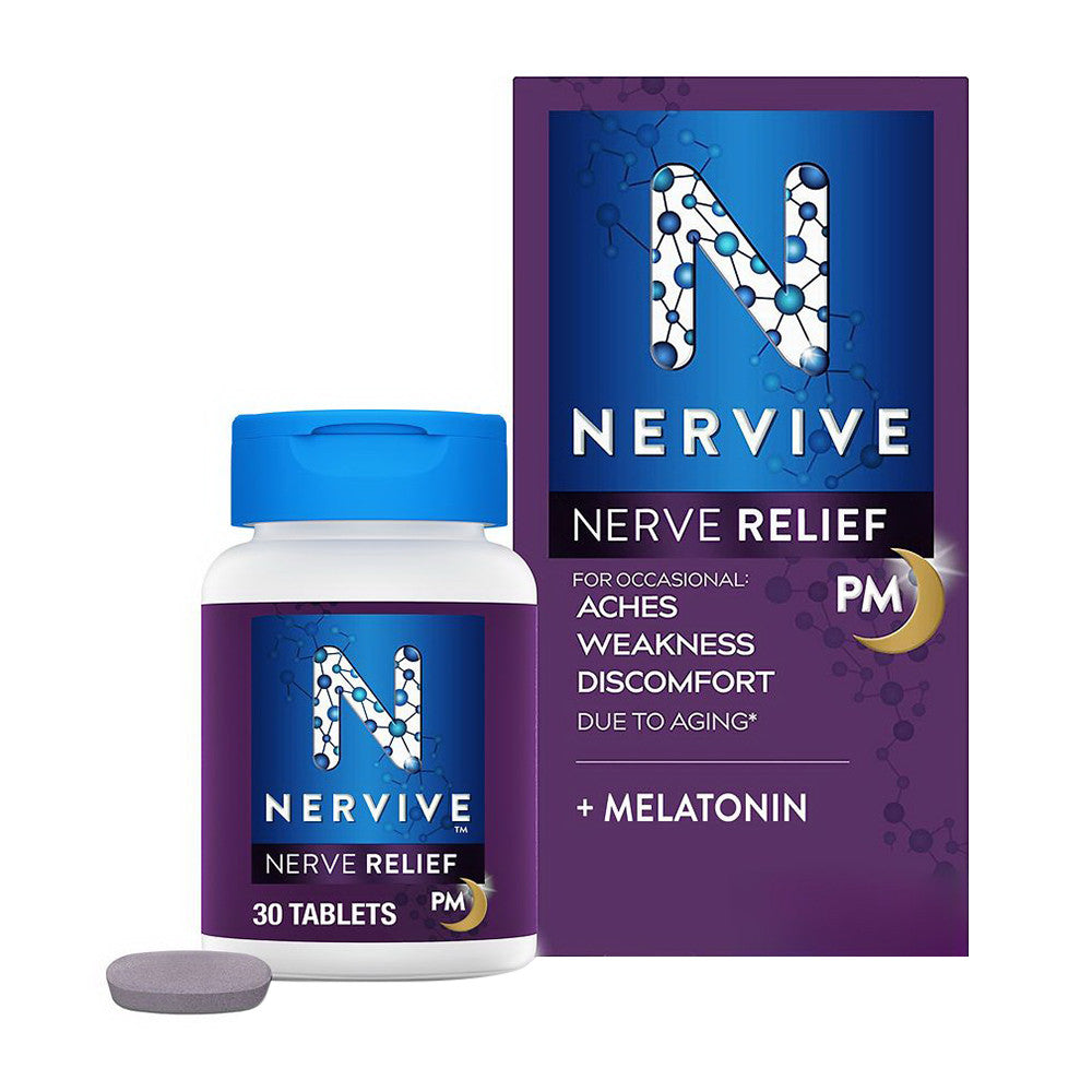 Nervive Nerve Relief PM For Aches, Weakness And Discomfort, 30 Ea